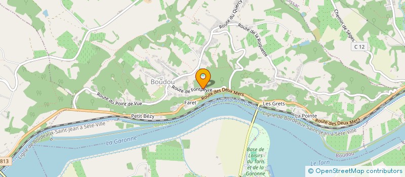 localisation de l'entreprise MC3L  BOUDOU