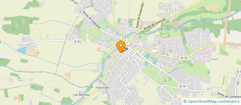 localisation de l'entreprise MC3M  SAINT-LYS