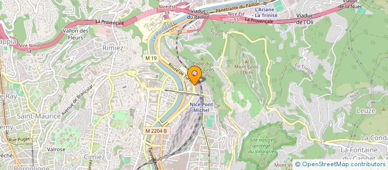 localisation de l'entreprise MC3PE RENOV à NICE