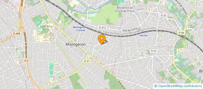 localisation de l'entreprise MC4 à MONTGERON