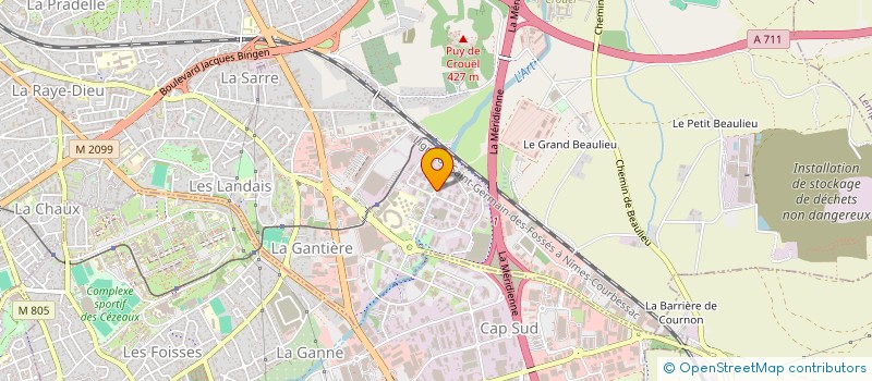 localisation de l'entreprise MC4 SOFTWARE  CLERMONT-FERRAND