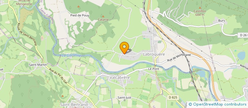 localisation de l'entreprise MC4S à LABROQUERE