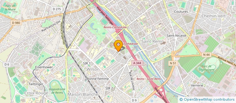 localisation de l'entreprise MC51 à REIMS