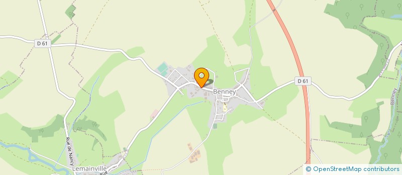 localisation de l'entreprise MC54  BENNEY