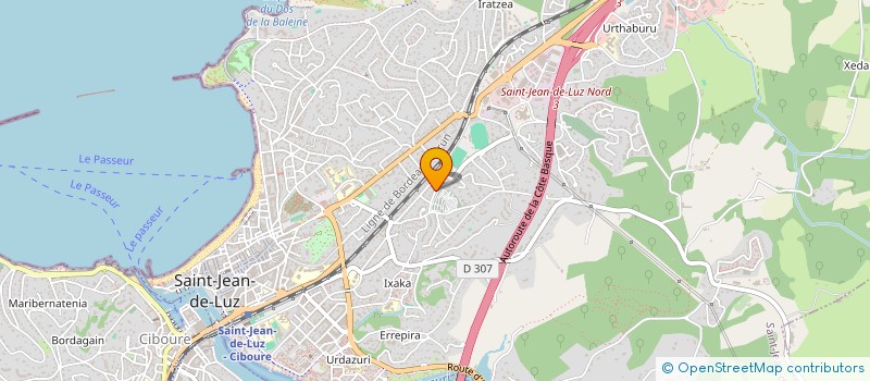 localisation de l'entreprise MCA à SAINT-JEAN-DE-LUZ