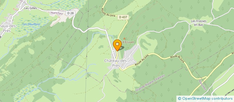 localisation de l'entreprise MCA  GRANDE-RIVIERE CHATEAU