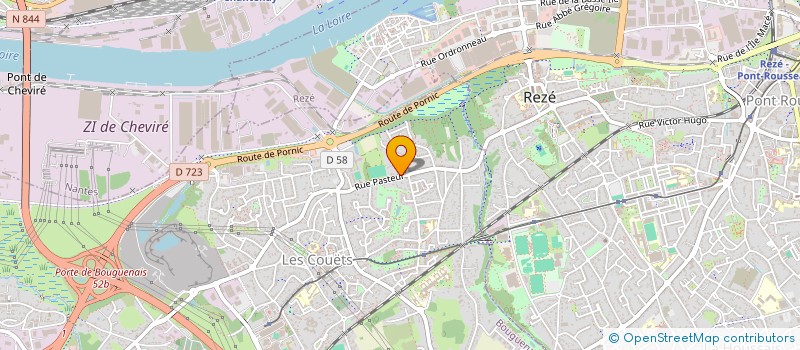 localisation de l'entreprise MCA  NANTES