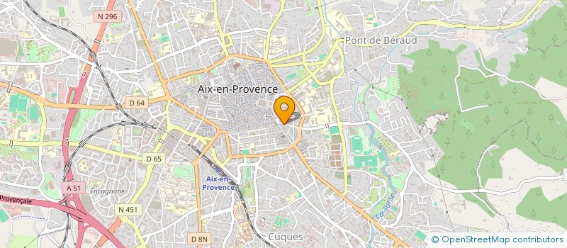 localisation de l'entreprise MCA à AIX-EN-PROVENCE