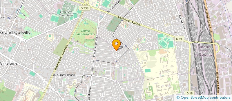 localisation de l'entreprise MCA  SOTTEVILLE-LES-ROUEN