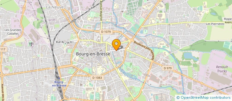 localisation de l'entreprise MCA AIN à BOURG-EN-BRESSE