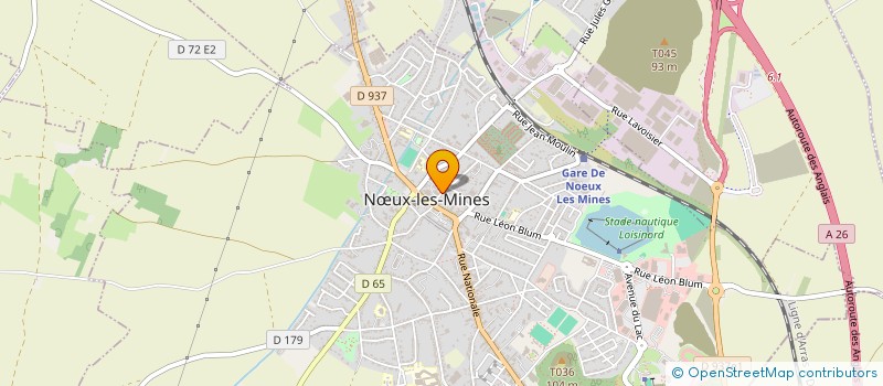 localisation de l'entreprise MCA CONSTRUCTION BOIS  NUX-LES-MINES