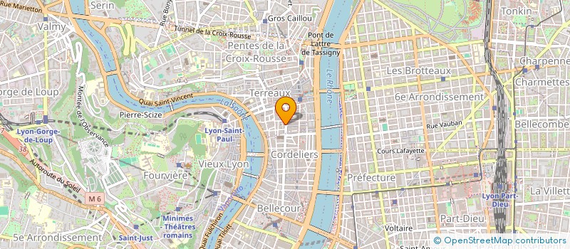 localisation de l'entreprise MCA  CREATION à LYON 1ER