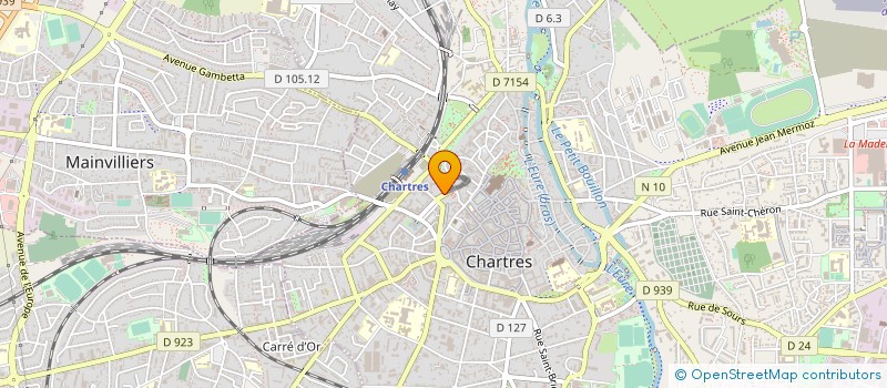 localisation de l'entreprise MCA EURE ET LOIR à CHARTRES