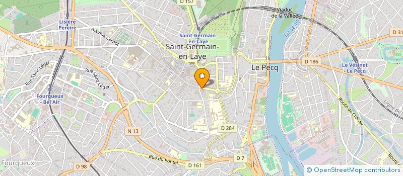 localisation de l'entreprise MCA FINANTEC SAS à SAINT-GERMAIN-EN-LAYE