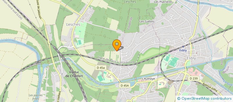 localisation de l'entreprise MCA IMMO  COUPVRAY