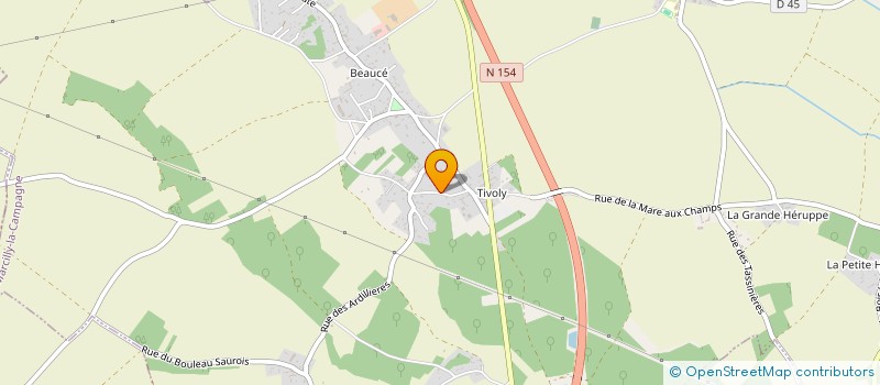 localisation de l'entreprise MCA IMMOBILIER  MARCILLY-LA-CAMPAGNE