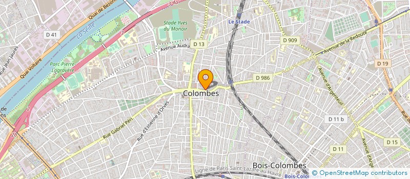 localisation de l'entreprise MCA INTERNATIONAL CONSULTING à COLOMBES