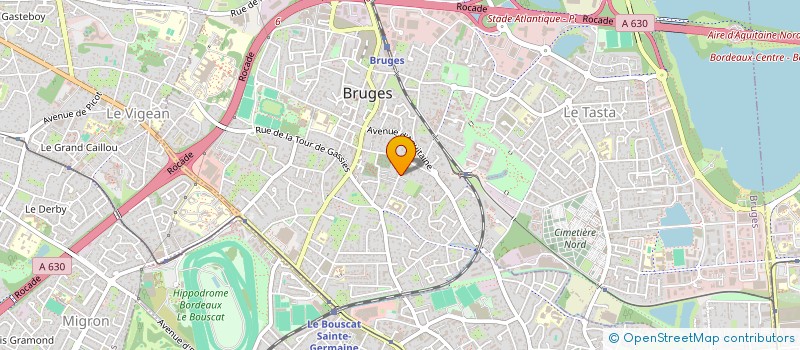 localisation de l'entreprise MCA INVESTISSEMENTS  BRUGES