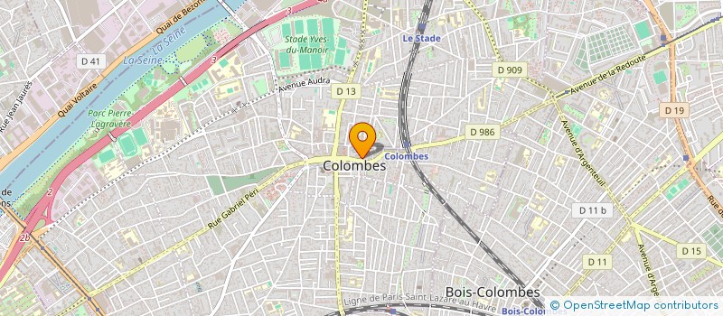 localisation de l'entreprise MCA INVESTMENT SOLUTIONS à COLOMBES
