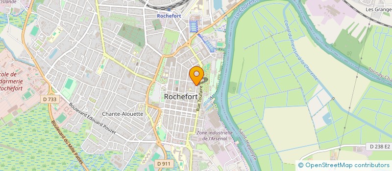 localisation de l'entreprise MCA LES MILLES ROUES  ROCHEFORT