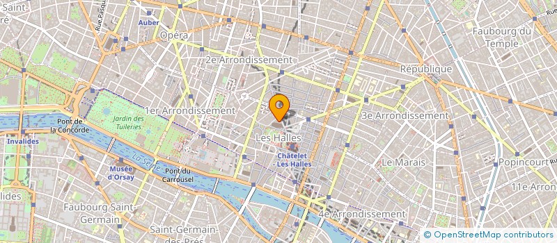 localisation de l'entreprise MCA MODE CADEAUX ACCESSOIRES  PARIS