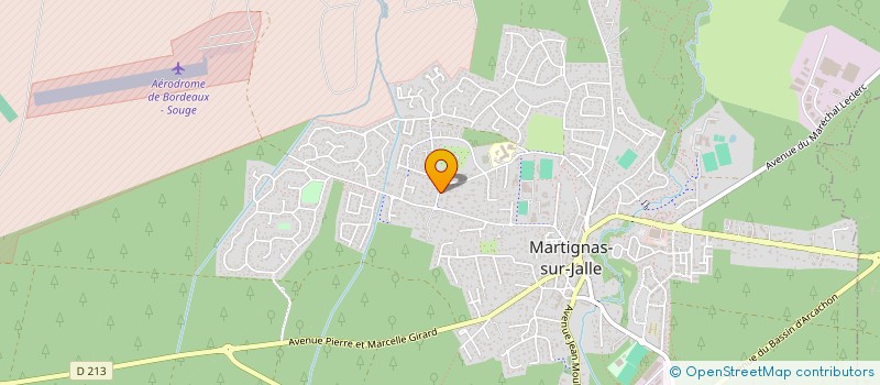 localisation de l'entreprise MCA NEW CONCEPT à MARTIGNAS-SUR-JALLE