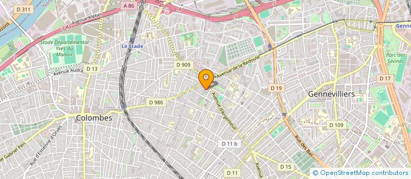 localisation de l'entreprise MCA23  MAREIL-SUR-MAULDRE