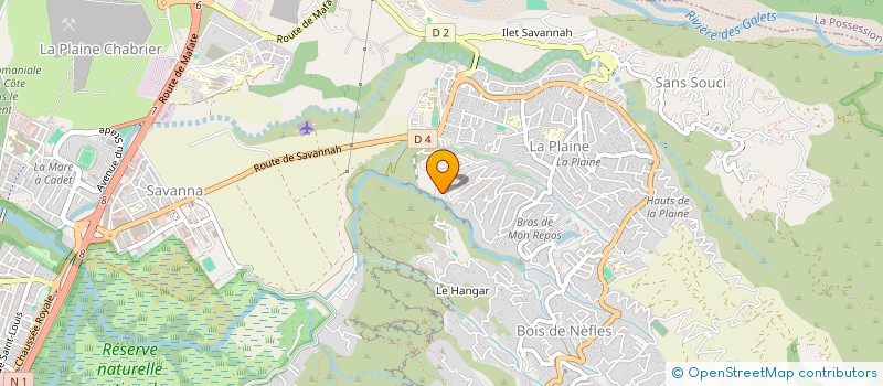 localisation de l'entreprise MCA3 à SAINT-PAUL
