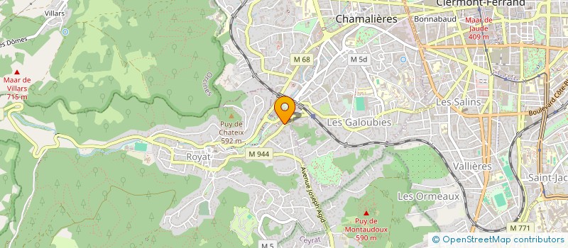 localisation de l'entreprise MCAB  ROYAT