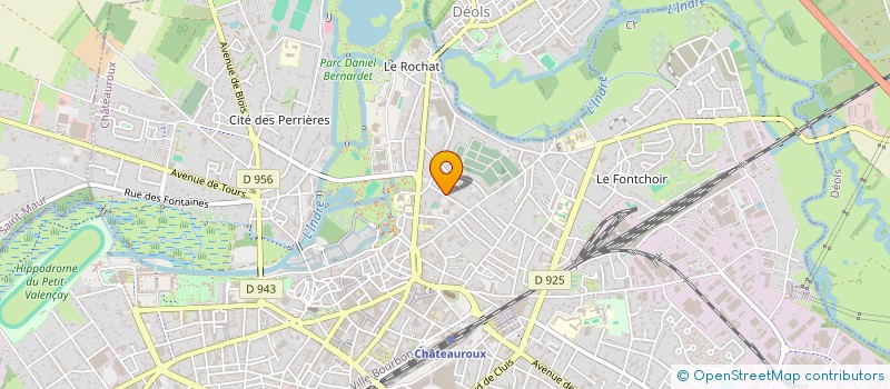localisation de l'entreprise MCAB à CHATEAUROUX