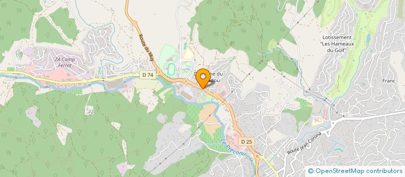 localisation de l'entreprise MCAB à SAINTE-MAXIME