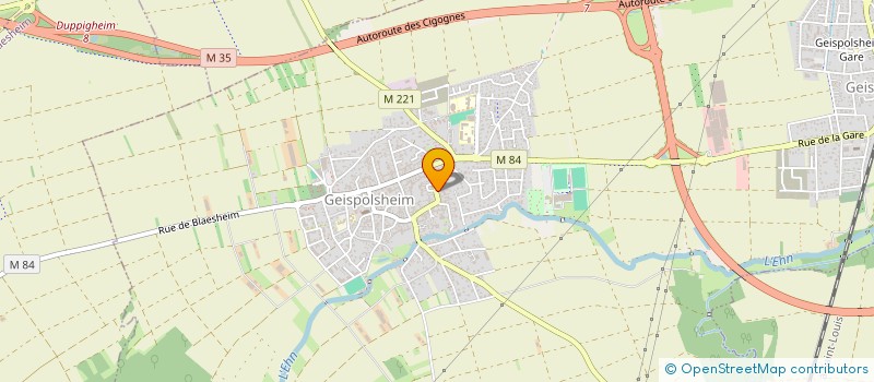 localisation de l'entreprise MCAC  GEISPOLSHEIM