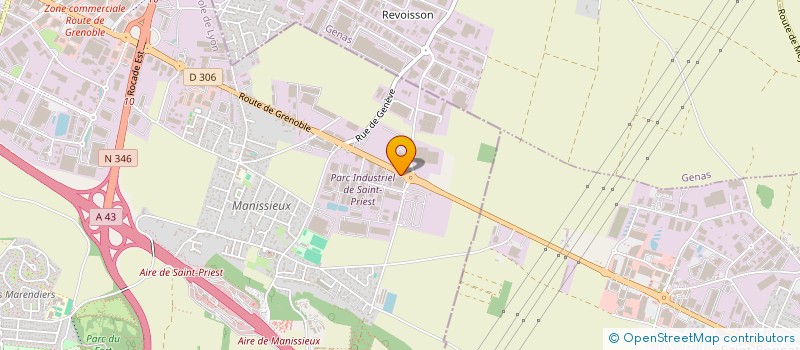 localisation de l'entreprise MCAE SAINT PRIEST  SAINT-PRIEST