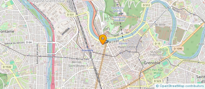 localisation de l'entreprise MCAG  GRENOBLE