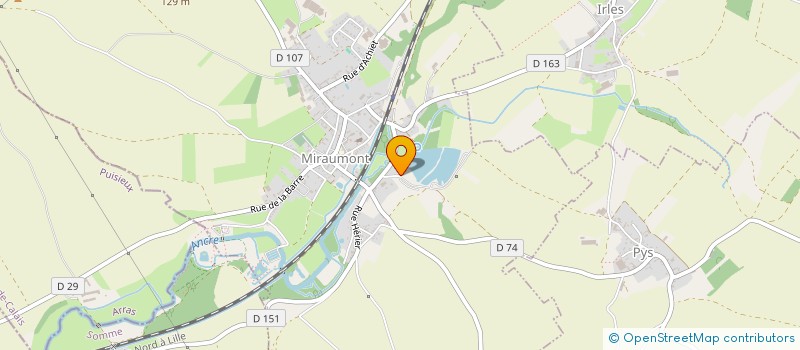 localisation de l'entreprise MCAK  MIRAUMONT