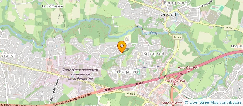 localisation de l'entreprise MCANN à ORVAULT