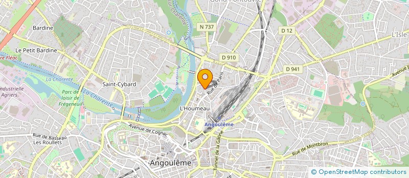 localisation de l'entreprise MCAS à ANGOULEME