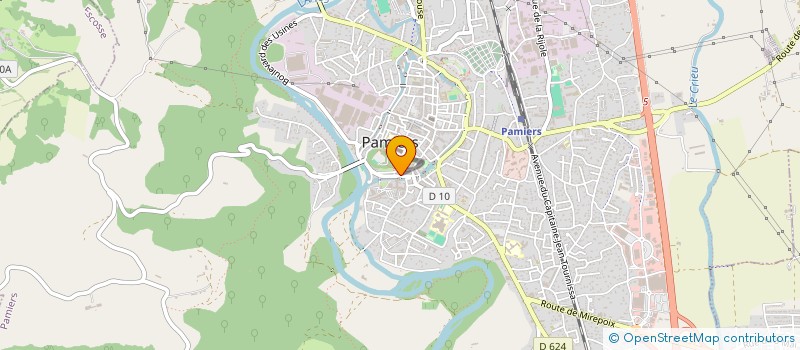 localisation de l'entreprise MCAS INDIVISION à PAMIERS