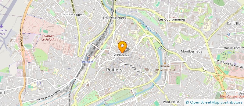 localisation de l'entreprise MCAT3C  POITIERS