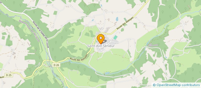 localisation de l'entreprise MCAU  SAINT-AVIT-SENIEUR