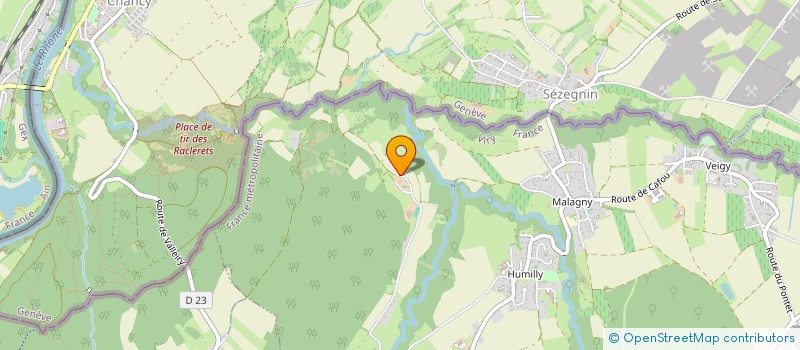 localisation de l'entreprise MCAULEY EQUESTRIAN  VIRY