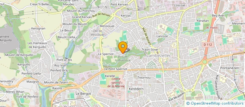 localisation de l'entreprise MCB  BREST