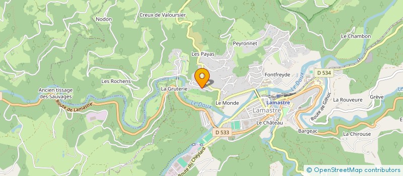 localisation de l'entreprise MCB  GILHOC-SUR-ORMEZE