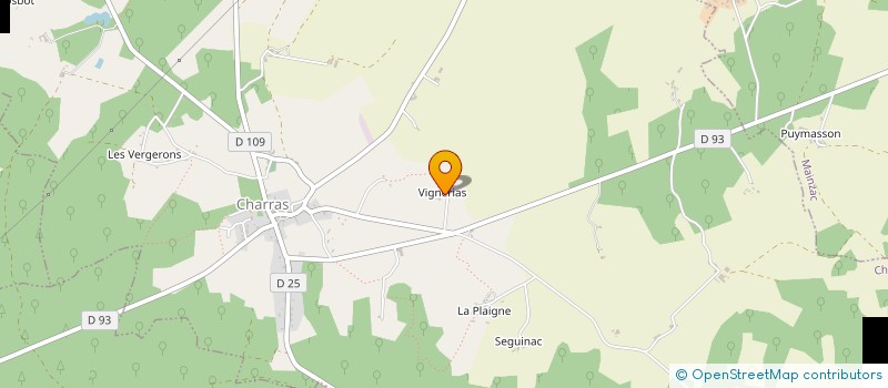 localisation de l'entreprise MCB à CHARRAS