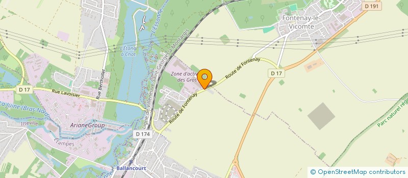 localisation de l'entreprise MCB à BALLANCOURT-SUR-ESSONNE