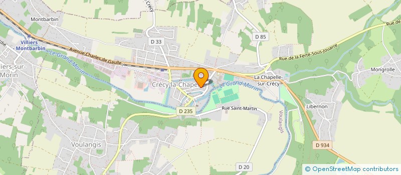 localisation de l'entreprise MCB  CRECY-LA-CHAPELLE