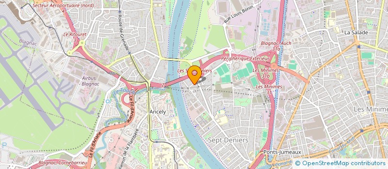 localisation de l'entreprise MCB à TOULOUSE