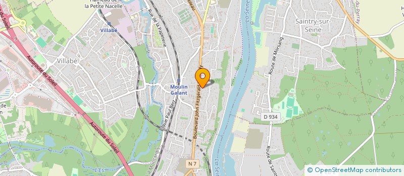 localisation de l'entreprise MCB  SAINT-FARGEAU-PONTHIERRY