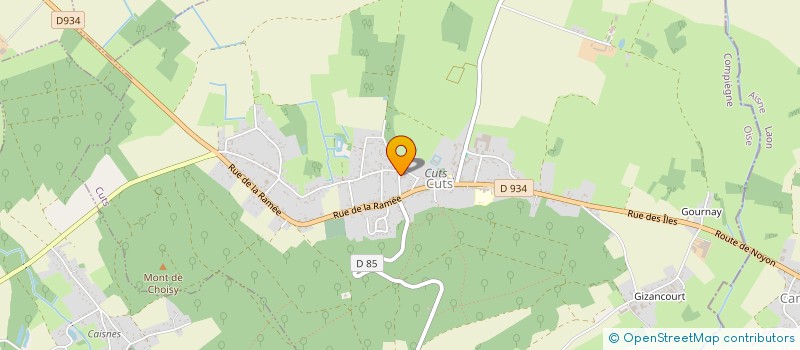 localisation de l'entreprise MCB BLANCKE  CUTS