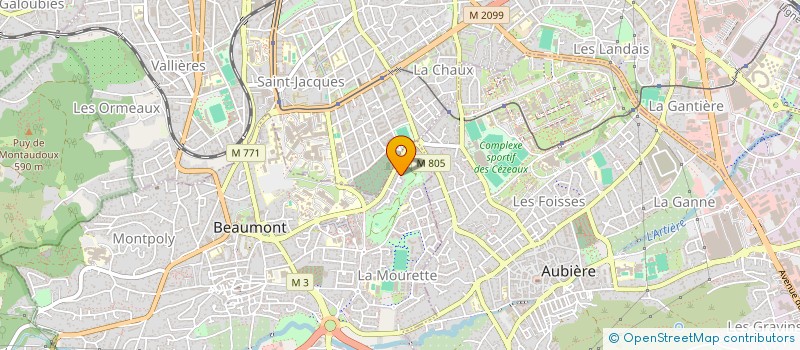 localisation de l'entreprise MCB GERMAIN  BEAUMONT